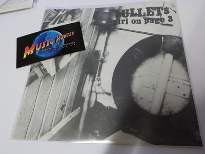 BULLETS - GIRL ON PAGE 3 M-/EX+ 7'' SINGLE