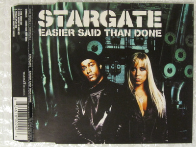 StarGate • Easier Said Than Done CD Maxi-Single