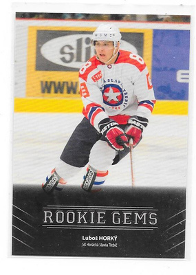 2017-18 Tsekki RC Gems # Lubos Horky HC Trebic , ex Pelicans