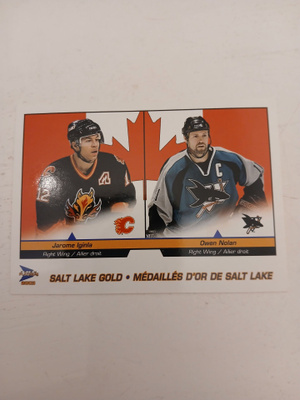 Iginla / Nolan - Salt Lake gold 2002