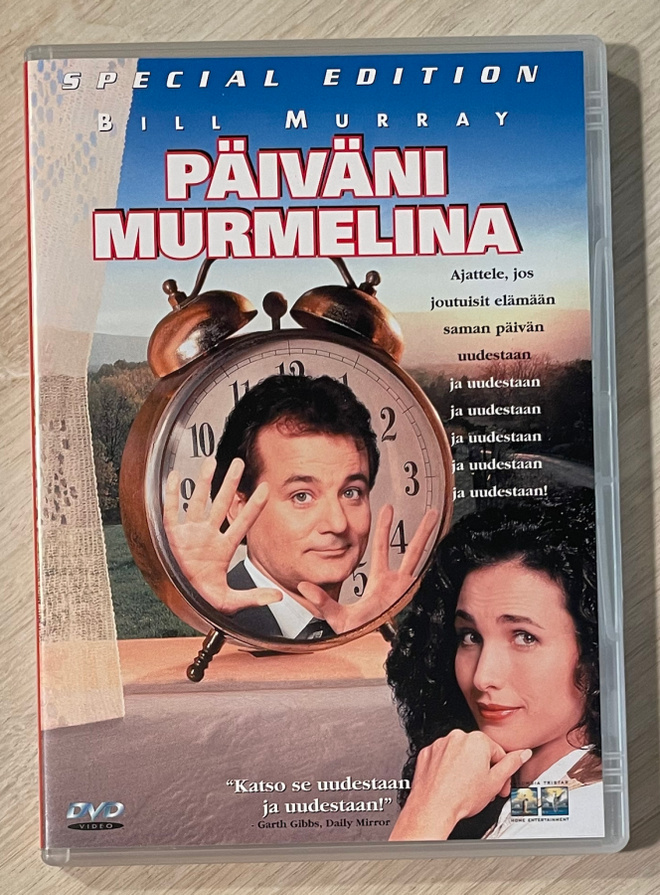 Päiväni murmelina (1993) Bill Murray (UUSI)