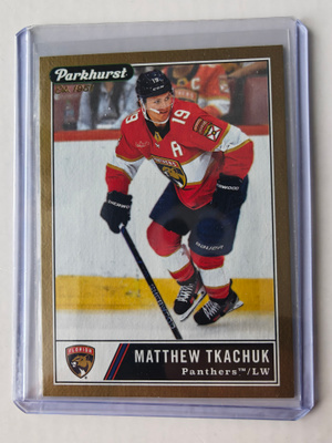 Matthew Tkachuk 2025-26 Parkhurst Hockey Gold 1 of 151