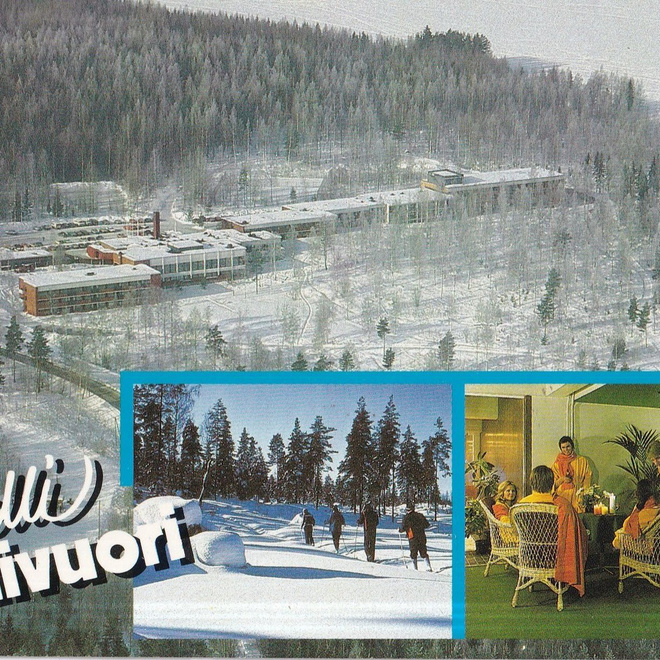 Ellivuori Hotelli . sommitelmakortti, e285