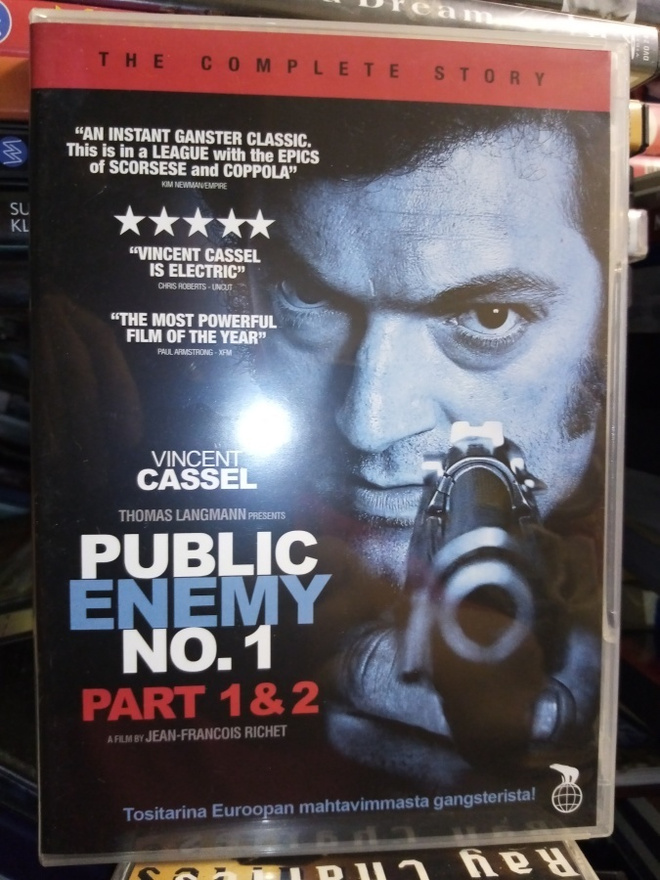 2DVD PUBLIC ENEMY NO 1 PART 1 & 2 ( SIS POSTIKULU)
