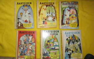 AARTEIDEN KIRJA 2,,3,,6,,8,,9,,10  ( 1.p mm TOVE JANSSON ))