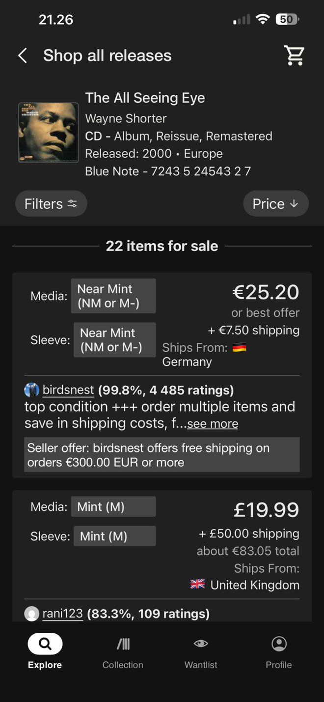 Item image