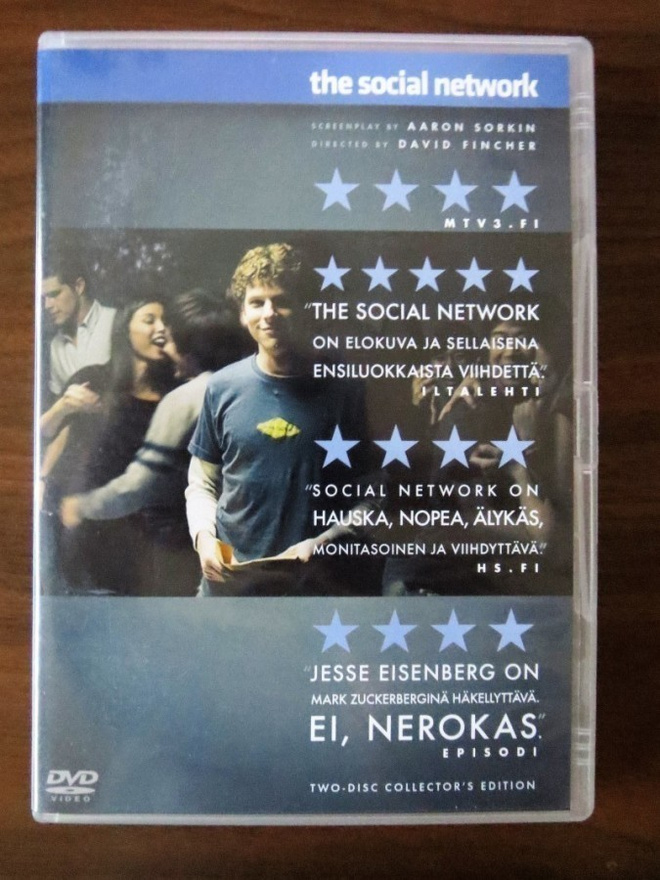 David Fincher: The Social Network 2DVD