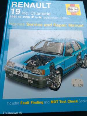 Renault 19 korjausopas