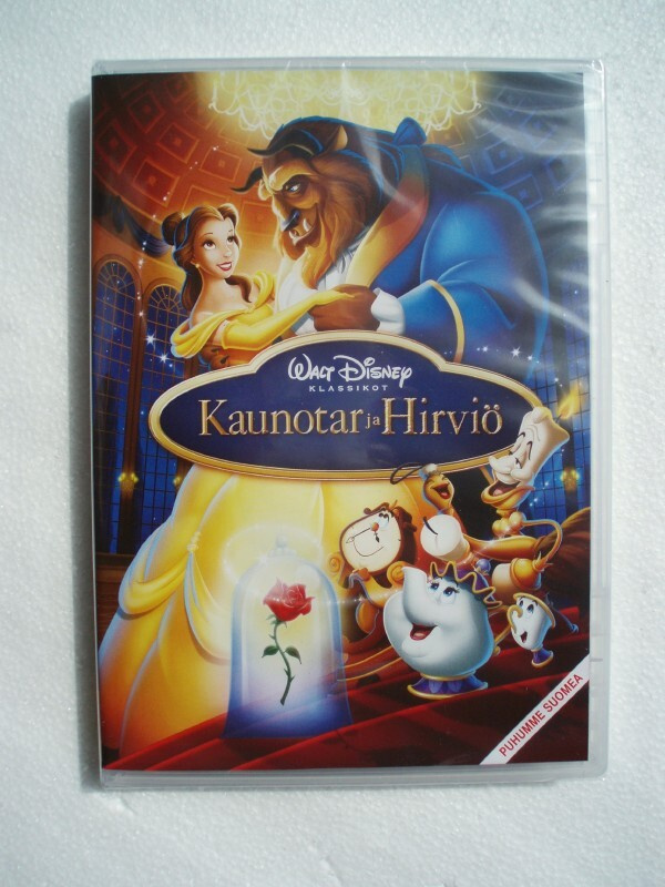 Kaunotar ja Hirviö Disney klassikko DVD