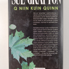 Sue Grafton : Q niin kuin Quinn - pikkukuva 2