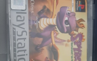 PS1 Spyro 2 Gateway to Glimmer, kansilehti puuttuu