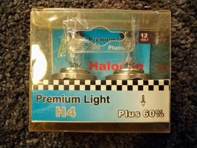 H4 lamput 12V 60/55W Premium Light 2kpl