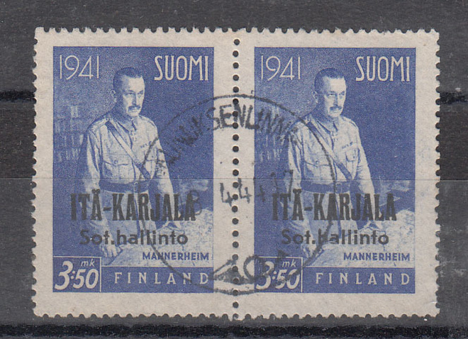 ITÄ-KARJALA 1942 Ryti leimattu