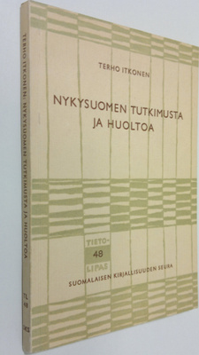 Terho Itkonen : Nykysuomen tutkimusta ja huoltoa