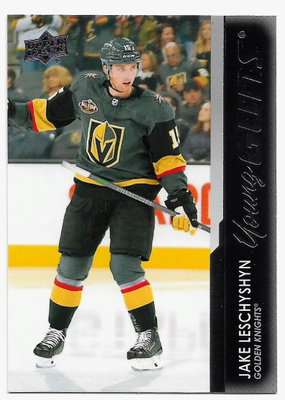 2021-22 Upper Deck Young Guns RC #493 Jake Leschyshyn