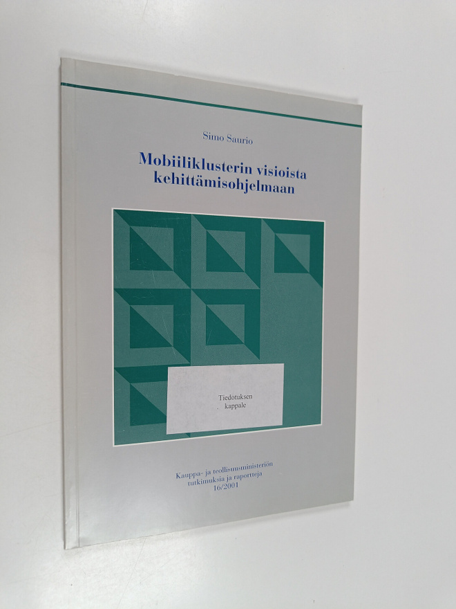 Simo Saurio : Mobiiliklusterin visioista kehittämisohjelmaan