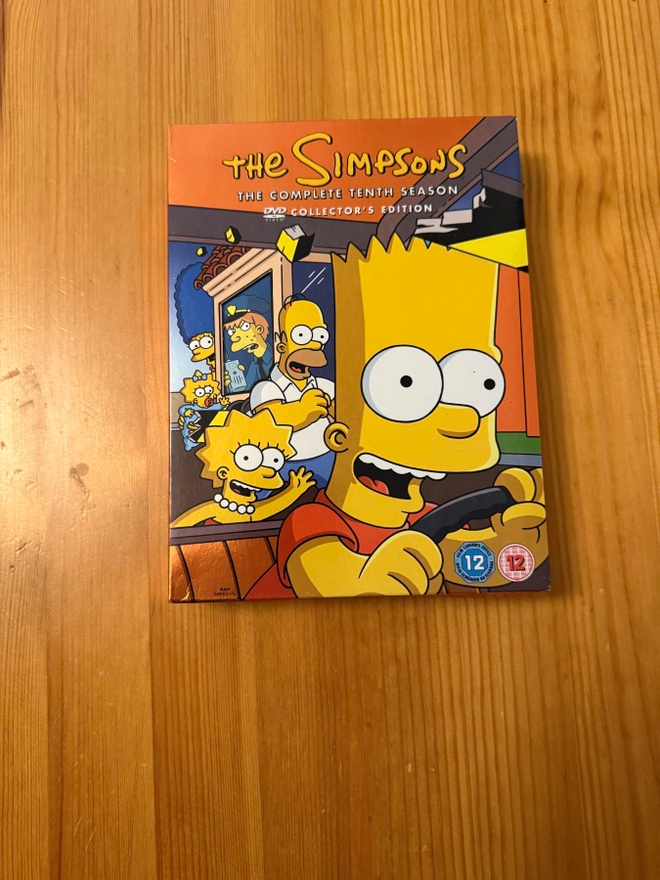 The Simpsons the complete tenth season DVD