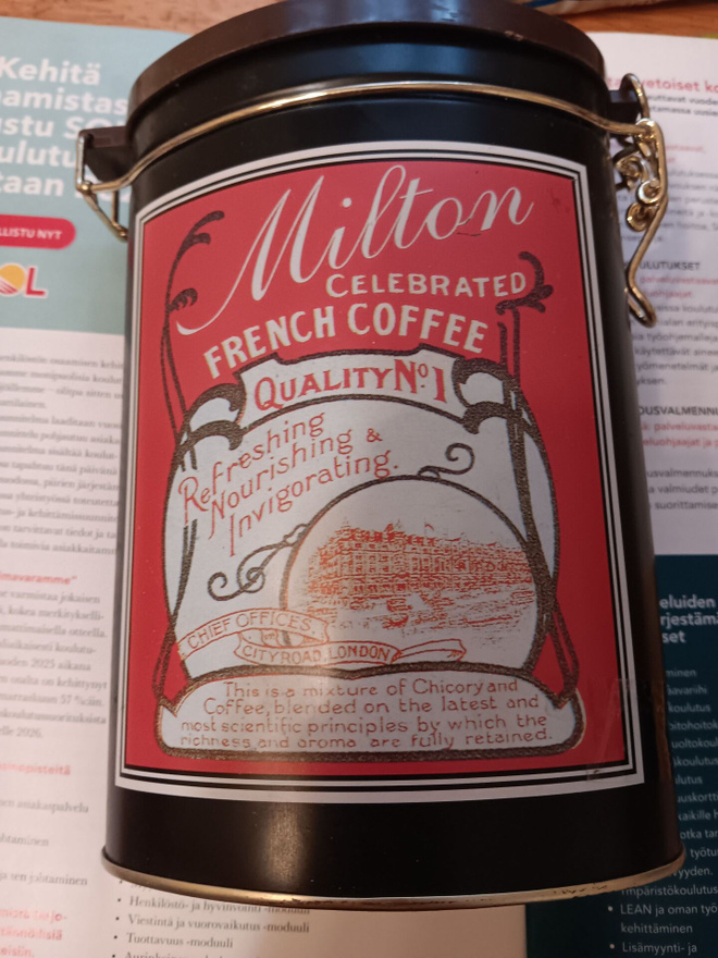 Milton french coffee kahvipurkki