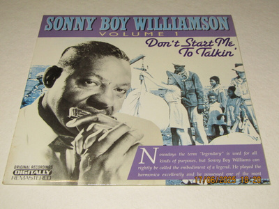 *LP* SONNY BOY WILLIAMSON Volume 1 Don't Start To Me Talkin'