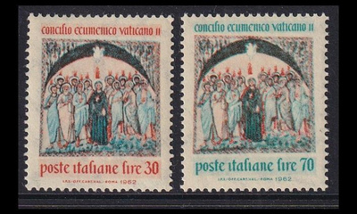 Italia 1135-6 ** Vatikaanin 2. ekumeeninen kirkolliskokous (