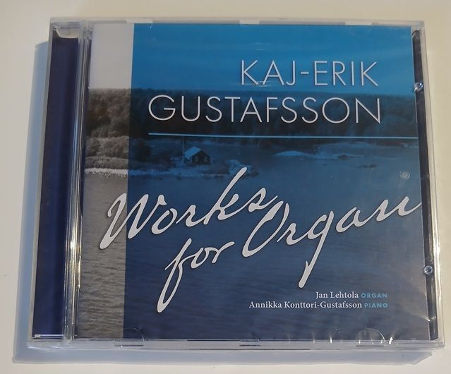 CD Kaj-Erik Gustafsson Works for Organ (Uusi)
