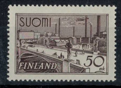 1942 M30 50 mk Tampere, punertavan ruskea ++