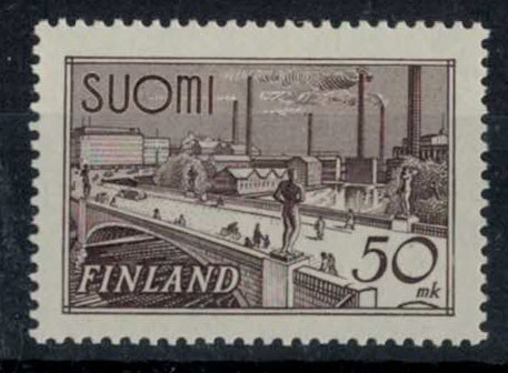1942 M30 50 mk Tampere, punertavan ruskea ++