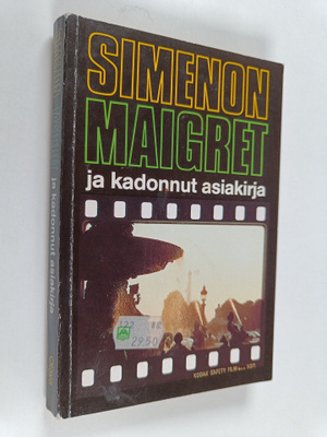 Georges Simenon : Maigret ja kadonnut asiakirja