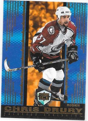 1998-99 Pacific Dynagon Ice #46 Chris Drury Colorado Avs