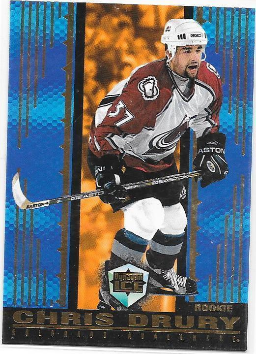 1998-99 Pacific Dynagon Ice #46 Chris Drury Colorado Avs