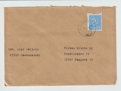 Postileima, KANNONKOSKI