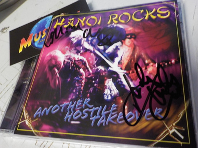 HANOI ROCKS - ANOTHER HOSTILE TAKEOVER CD 5 x NIMMAREILLA