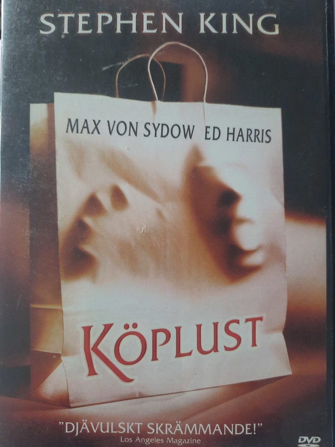 TARPEELLISTA TAVARAA DVD (Stephen King)