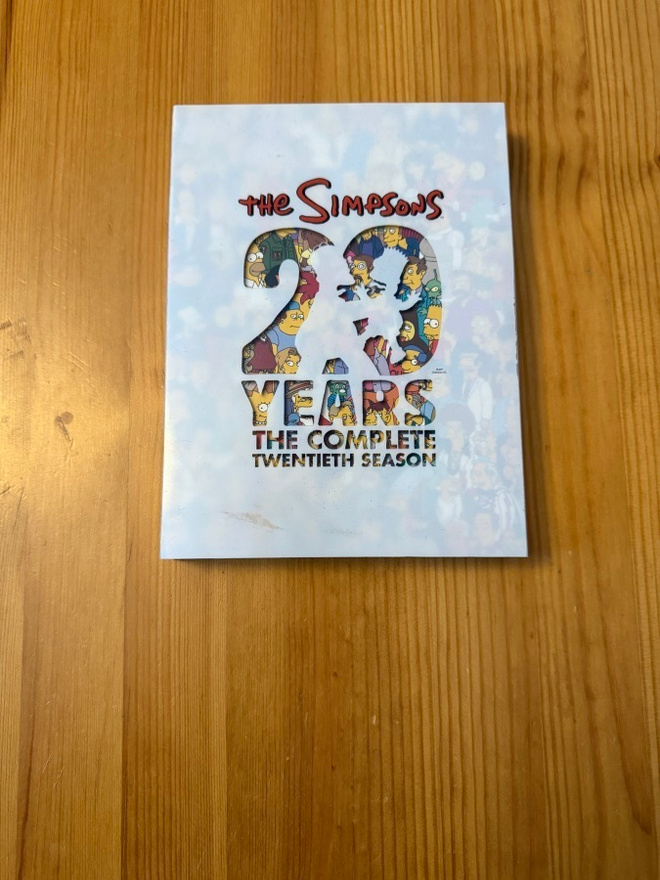 The Simpsons the twentieth season DVD