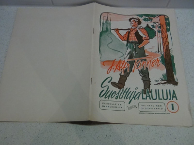 J.ALFRED TANNER,SUOSITTUJA LAULUJA 1