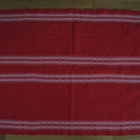 Pöytäliina punainen vintage 90 x 143 cm käytetty jouluisin - pikkukuva 2