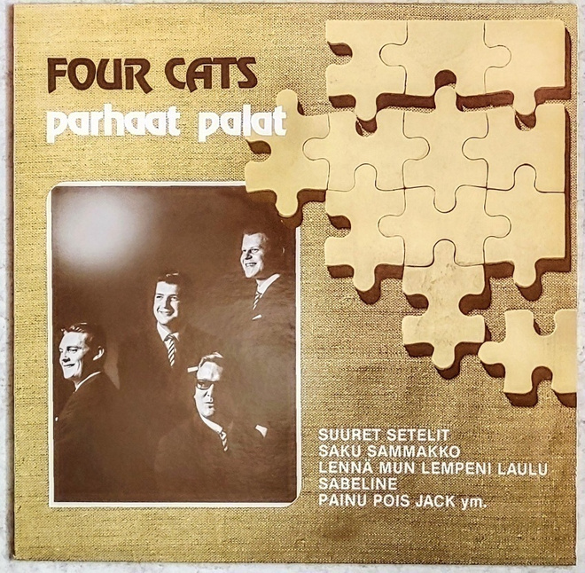 FOUR CATS: Parhaat Palat – Helmi LP 426, 1983 Suuret setelit