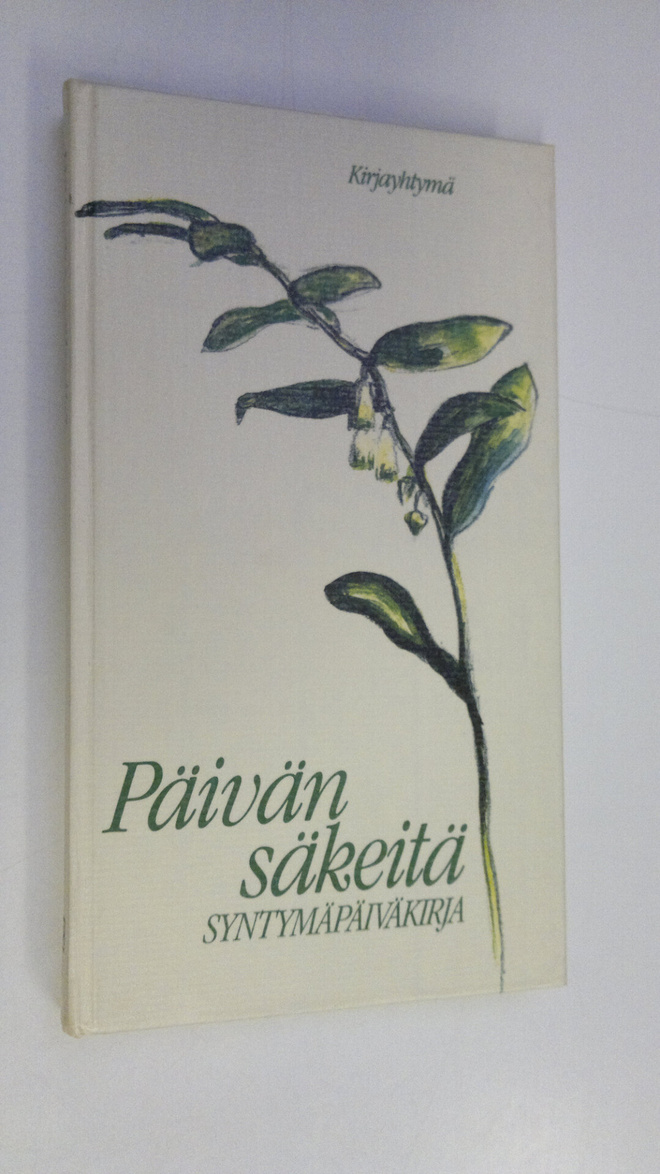 Riitta Immonen : Päivän säkeitä : syntymäpäiväkirja