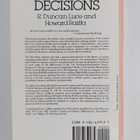 R. Duncan Luce : Games and decisions : introduction and c... - pikkukuva 2
