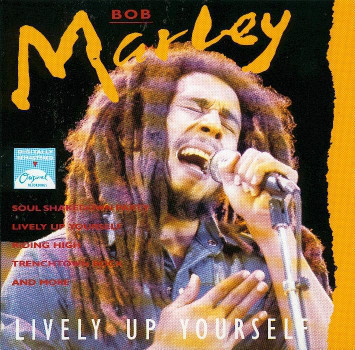 Bob Marley (CD) VG+++!! Remastered Lively Up Yourself