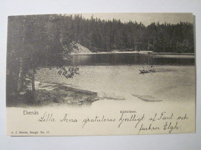VANHA Postikortti Tammisaari ennen 1905