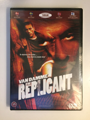 The Replicant (DVD) Jean Claude Van Damme (2001) UUSI!