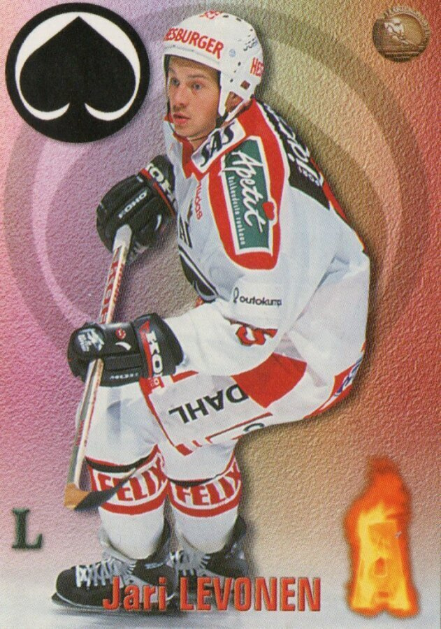 Jääkiekko 1998-99 n:o 263 JARI LEVONEN . Ässät