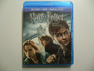 BLU-RAY + DVD - HARRY POTTER JA KUOLEMAN VARJELUKSET -10