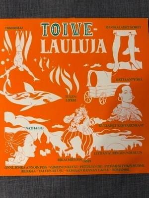 Toivelauluja lp