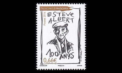 Andorra Fr 782 ** Poliitikko Esteve Albert (2014)