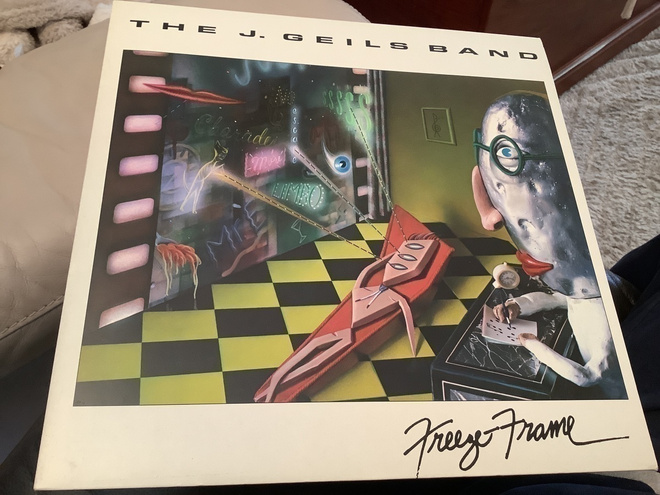 THE J. GEILS BAND / Freeze - Frame vinyl.