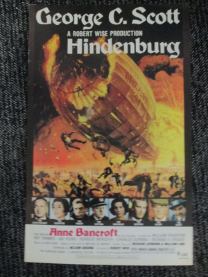 Hindenburg (Robert Wise, 1975) - vanha elokuvajuliste