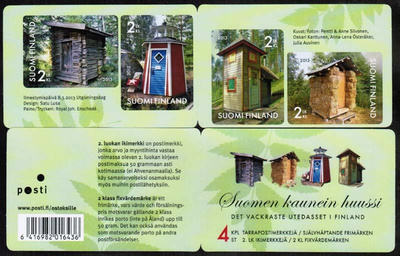 2013 Kauneimmat huussit, postituore vihko.