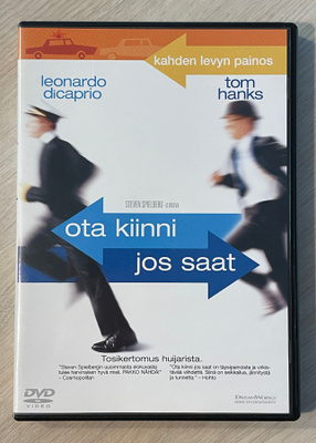 Ota kiinni jos saat (2002) Leonardo DiCaprio & Tom Hanks